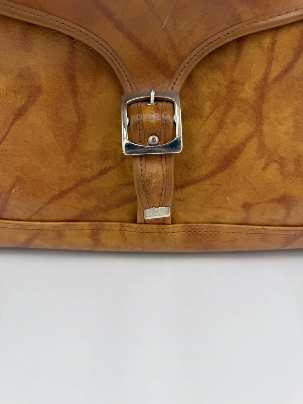Vintage American Tourister Tan overnight bag